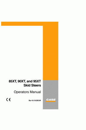 Case 85XT, 90XT, 95XT Operator`s Manual