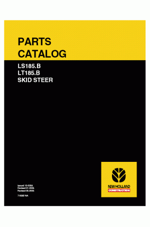New Holland CE LS185.B, LT185.B Parts Catalog