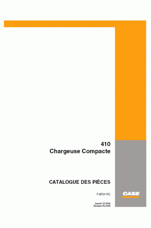 Case 410 Parts Catalog