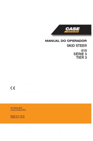 Case 410E Operator`s Manual