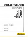 New Holland CE C185, L180, L185 Operator`s Manual