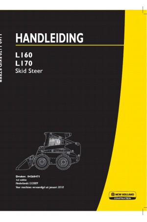 New Holland CE L160, L170 Operator`s Manual