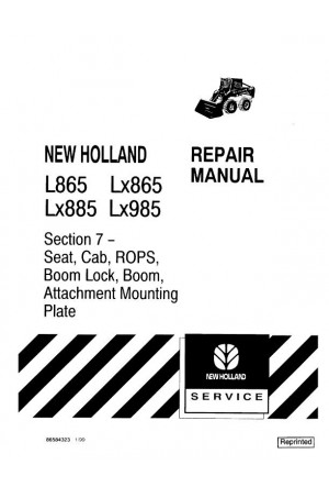 New Holland L865, LX865, LX885, LX985 Service Manual
