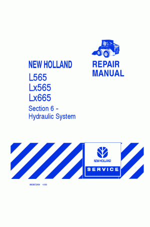 New Holland L565, LX665 Service Manual
