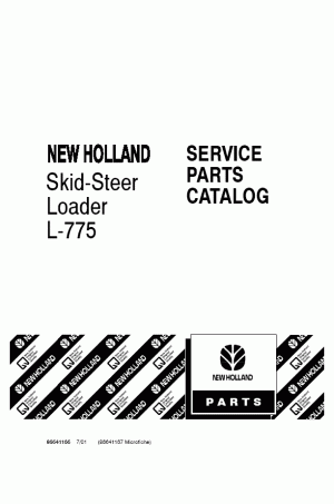 New Holland CE L775 Parts Catalog