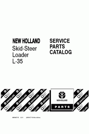 New Holland CE L35 Parts Catalog