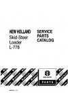New Holland CE L778 Parts Catalog