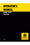 New Holland CE LS160, LS170 Operator`s Manual
