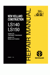 New Holland CE 2, LS140, LS150 Service Manual