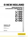 New Holland CE C190, L180, L185, L190 Operator`s Manual