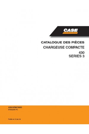 Case 3, 430 Parts Catalog
