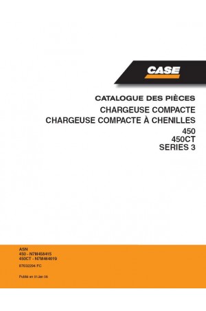 Case 450, 450CT Parts Catalog