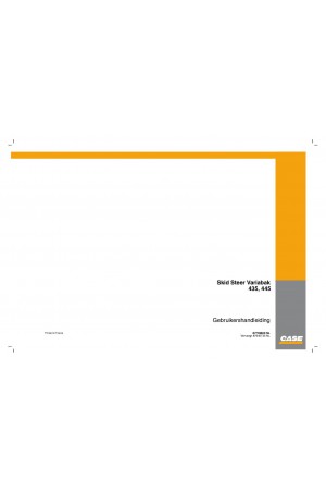 Case 435, 445 Operator`s Manual