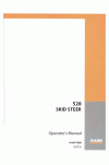 Case 528 Operator`s Manual