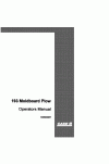 Case IH 193, CUB-193 Operator`s Manual