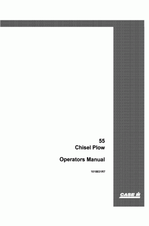 Case IH 55 Operator`s Manual