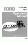 New Holland 152 Operator`s Manual