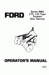 New Holland 3 Operator`s Manual