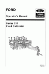 New Holland 211 Operator`s Manual