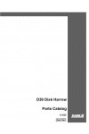 Case IH D39 Parts Catalog