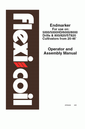 New Holland 5000, 5000HD, 6000, 800, 8000, 820, ST820 Operator`s Manual