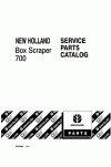 New Holland 700 Parts Catalog
