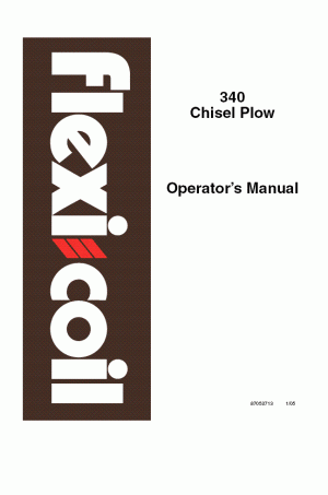 New Holland 340 Operator`s Manual