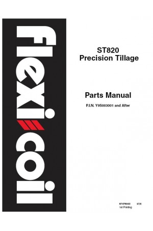 New Holland ST820 Parts Catalog