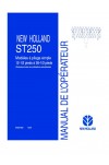 New Holland ST250 Operator`s Manual