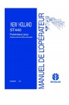 New Holland ST440 Operator`s Manual