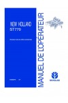 New Holland ST770 Operator`s Manual