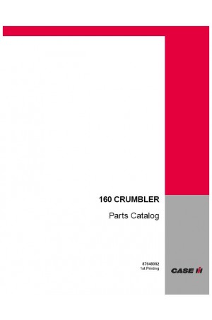 Case IH 160 Parts Catalog