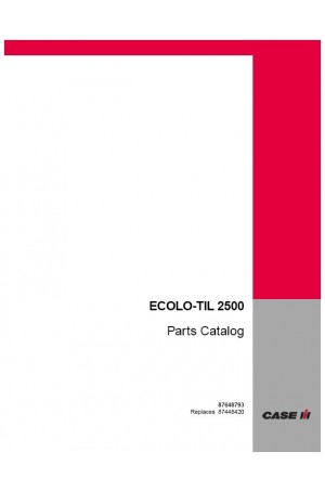 Case IH 2500 Parts Catalog