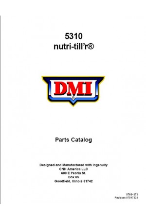 Case IH 5310 Parts Catalog