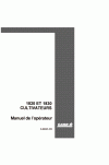 Case IH 1820, 1830 Operator`s Manual