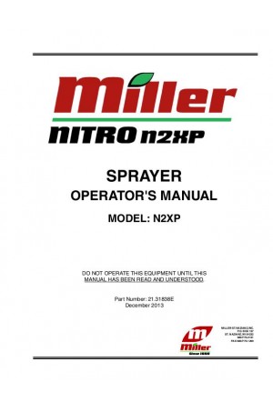 New Holland Nitro N2XP Operator`s Manual
