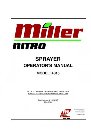 New Holland Nitro 4315 Operator`s Manual