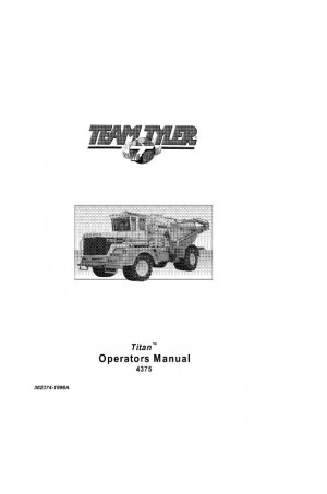 Case IH 4375, 98 Operator`s Manual