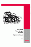 Case IH SPX4260 Operator`s Manual