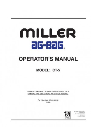 New Holland CT-5 Operator`s Manual