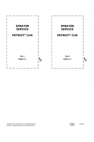 Case IH Patriot 2240 Service Manual