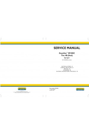 New Holland Guardian SP.300C Service Manual
