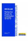 New Holland S1070 Operator`s Manual
