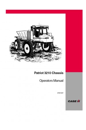 Case IH 3210 Operator`s Manual
