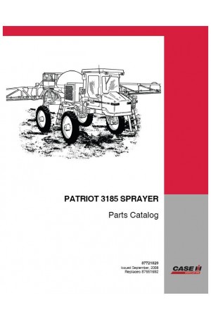 Case IH Patriot 3185 Parts Catalog