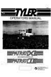 Case IH Patriot XL Operator`s Manual