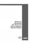 Case IH 130, 155, 175 Operator`s Manual