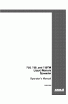 Case IH 725, 735, 735TM Operator`s Manual