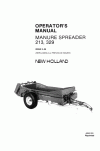 New Holland 213, 329 Operator`s Manual