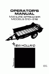 New Holland 510, 516 Operator`s Manual